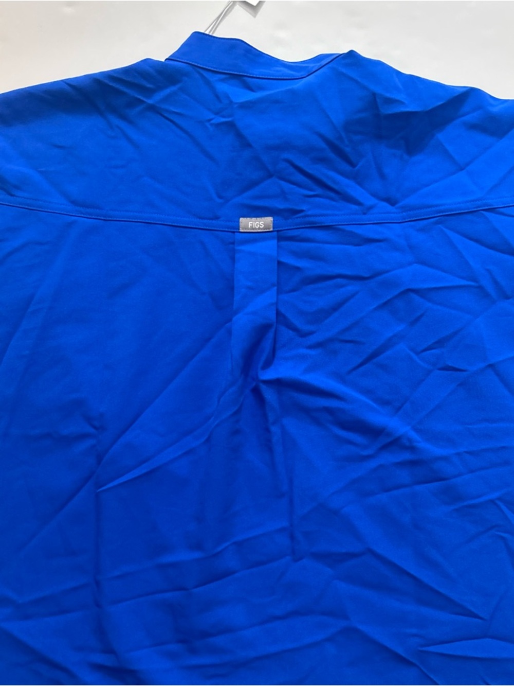 FIGS Rafaela Oversized Scrub Top Royal Blue Medical Nurse NWT Women’s Medium - Picture 13 of 14